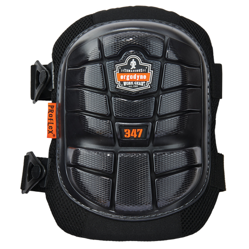 ProFlex&reg; 347 Lightweight Knee Pad, Buckle Style, Gel Caps, Foam/Gel Pads Superchem Industries