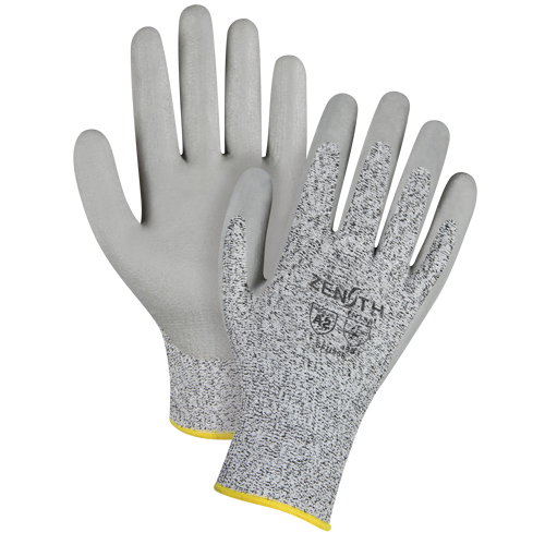 Gants &eacute;lastiques sans coutures r&eacute;sistants &agrave; la coupe, Taille 2T-Grand/11, Calibre 13, Rev&ecirc;tement Mousse de nitrile, Enveloppe en PEHP, ANSI/ISEA 105 niveau 2/EN 388 niveau 3 Superchem Industries