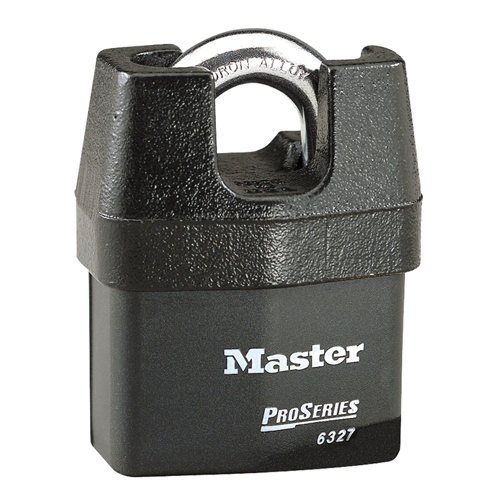 Cadenas prot&eacute;g&eacute; ProSeries, Noir, Cl&eacute;s diff&eacute;rentes, Acier lamin&eacute;, Largeur de 2-5/8" Superchem Industries