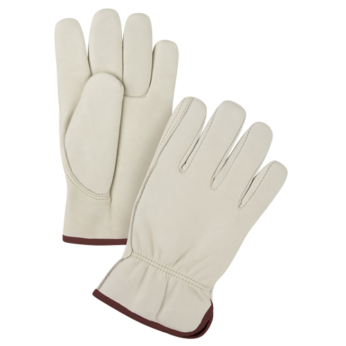 Gants de conducteur de premi&egrave;re qualit&eacute;, Grand, Paume en Cuir fleur de vache Superchem Industries