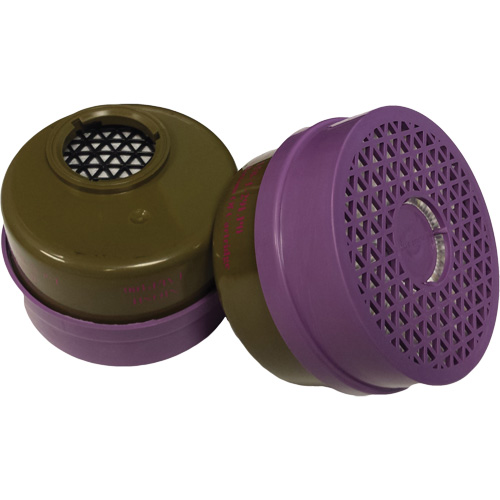 Respirator Cartridge, Gas/Vapour Cartridge, Multi Gas/Organic Vapour/P100 Filter Superchem Industries