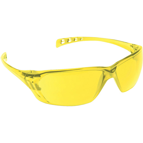 Dynamic Solus Safety Glasses, Amber Lens, Anti-Scratch/Anti-Static, ANSI Z87+/Meets/Exceeds CSA Z94.3 Superchem Industries