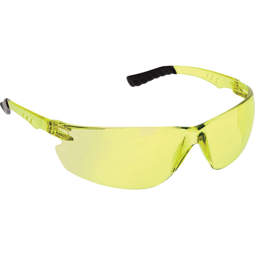 Lunettes de s&eacute;curit&eacute; Firebird Dynamic, Lentille Ambr&eacute;e, Anti-&eacute;gratignures/Antistatique, ANSI Z87+/R&eacute;pond ou surpasse la norme CSA Z94.3 Superchem Industries