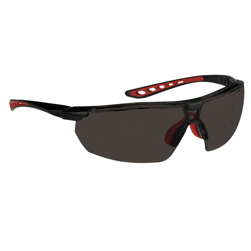 Dynamic Falcon Series Safety Glasses, Smoke Lens, Anti-Fog, ANSI Z87+/Meets/Exceeds CSA Z94.3 Superchem Industries
