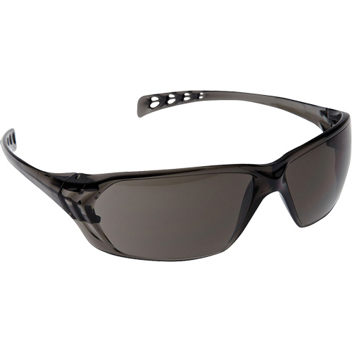Lunettes de s&eacute;curit&eacute; Solus Dynamic, Lentille Fum&eacute;e, Anti-&eacute;gratignures/Antistatique, ANSI Z87+/R&eacute;pond ou surpasse la norme CSA Z94.3 Superchem Industries