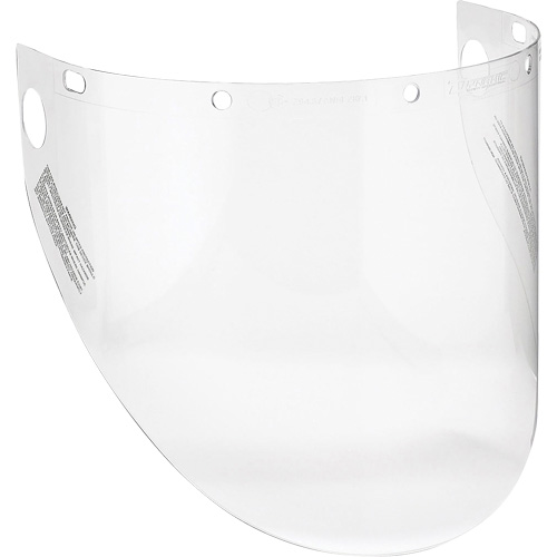 Dynamic Molded Faceshield Visor, PETG, Clear Tint Superchem Industries