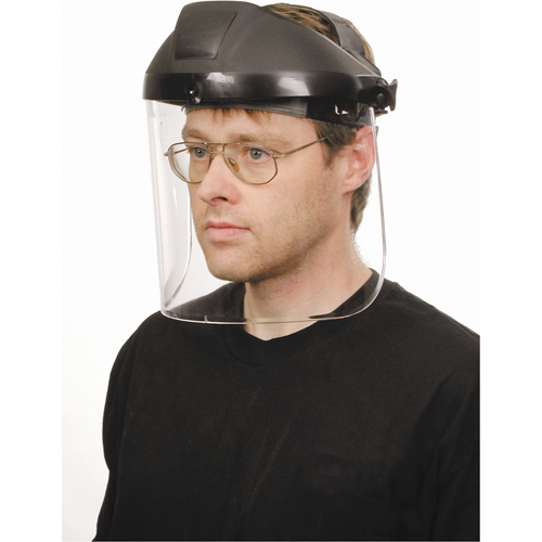 Visi&egrave;res de protection Protecto-Shield Fibre-Metal, Propionate, Teinte Transparent Superchem Industries