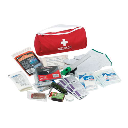Dynamic Car First Aid Kit, Class 1 Medical Device, Nylon Bag Superchem Industries