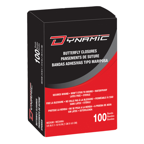 Dynamic Butterfly Closures, Skin Closure, Class 1 Superchem Industries