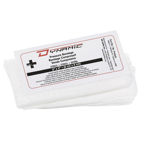 Dynamic Compress Bandage, 2" L x 2" W Superchem Industries