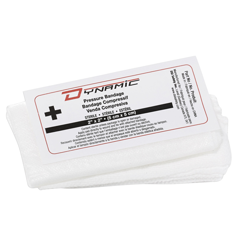 Dynamic Compress Bandages, 2" L x 2" W Superchem Industries