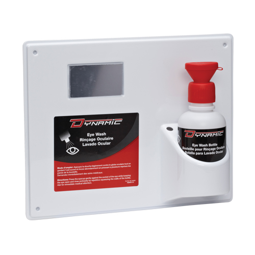 Dynamic Eyewash Station with Empty Bottles, Single Superchem Industries