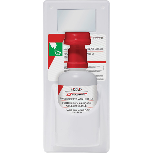 Dynamic Single-Use Eyewash Station with Isotonic Solution, Single Superchem Industries