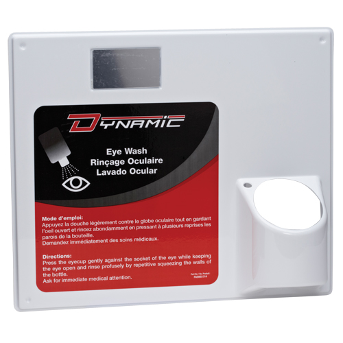Panneau pour douche oculaire Dynamic Superchem Industries