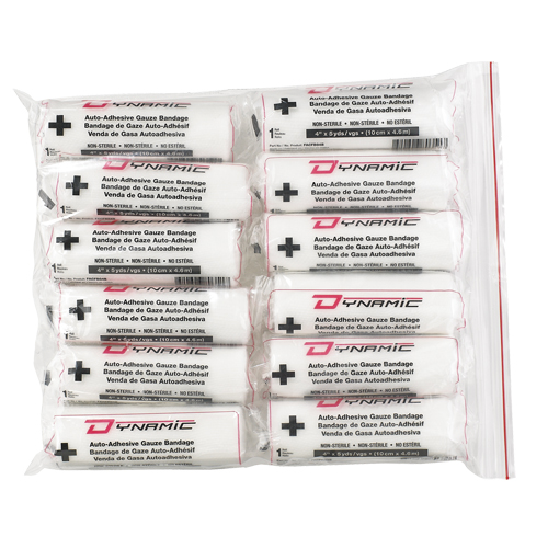 Dynamic Gauze Bandage, Roll, 15' L x 4" W, Medical Device Class 1 Superchem Industries