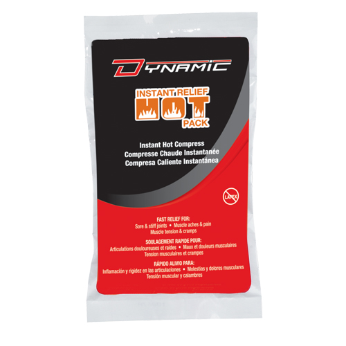 Compresse instantan&eacute;e Dynamic, Chaud, Utilisation unique, 6" x 10" Superchem Industries