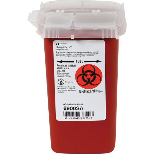 Contenant phl&eacute;botomie Sharps Dynamic, Capacit&eacute; de 1 L Superchem Industries