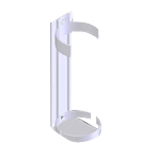 Support en plastique pour v&eacute;hicule de solution Bio Med Wash Dynamic Superchem Industries