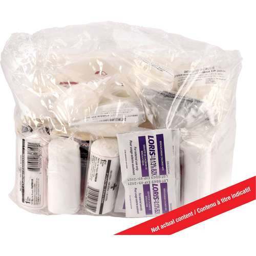 Dynamic First Aid Kit Refill, Meets CSA Z1220-17 Type 3 High-Risk Environment, Large (51-100 Workers), Class 1 Superchem Industries