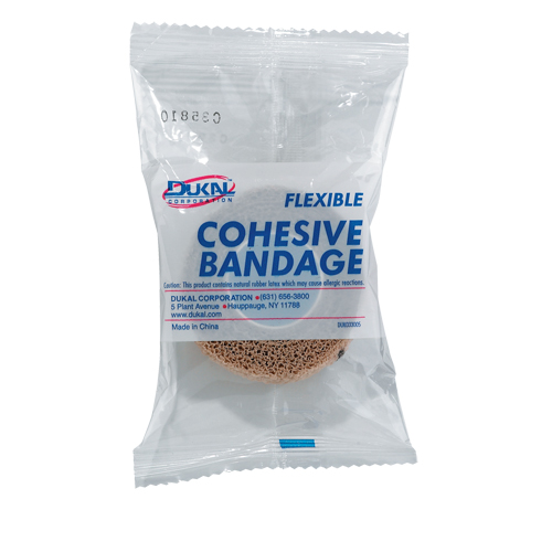 Dukal Bandage, Cut to Size L x 1" W, Class 1, Self-Adherent Superchem Industries