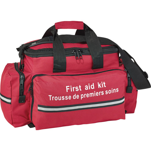 Trousse de premiers soins de trauma pour premier r&eacute;pondant Dynamic, Dispositif m&eacute;dical Classe 1, Sac en nylon Superchem Industries