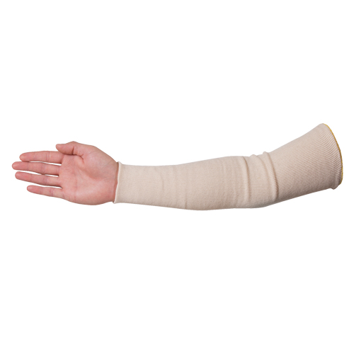 North&reg; Sleeve, 18", Cotton, Beige Superchem Industries