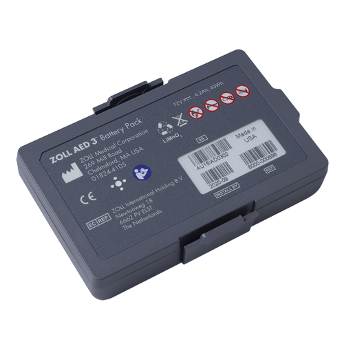 Bloc-pile de rechange pour DEA, Zoll AED 3 Pour, Classe 4 Superchem Industries
