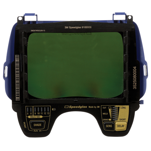 Filtre auto-assombrissant Speedglas 9100XXi, 4-1/5" la x 2-4/5" h Champ de vision, Pour utilisation avec Masques de soudage de s&eacute;rie 9100 Superchem Industries