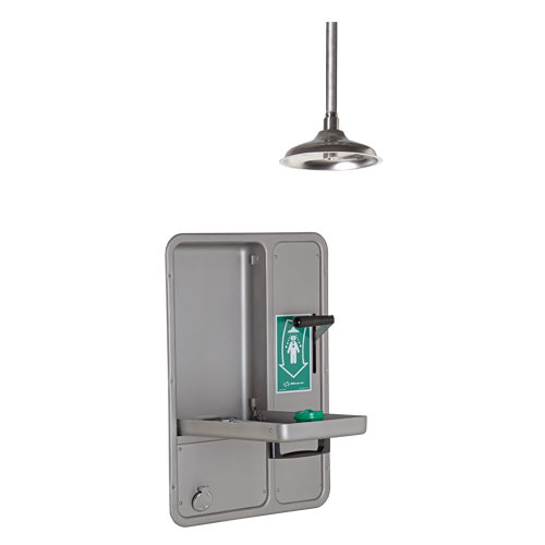 Eye/Face Wash and Shower, Ceiling-Mount Superchem Industries