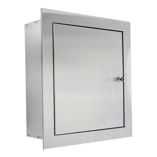 Recessed Stainless Steel Valve Cabinet Superchem Industries