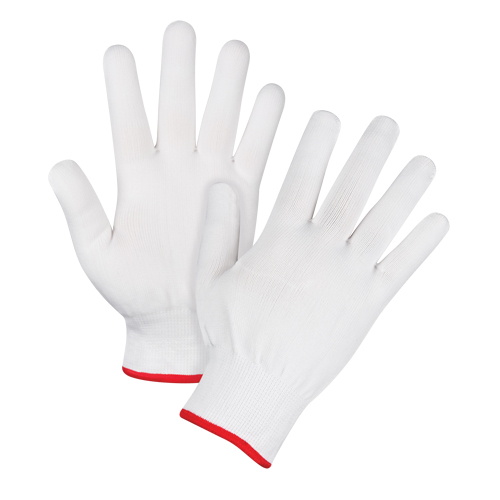 Gants tricot&eacute;s sans couture, Polyester, Calibre 15, Dames Superchem Industries