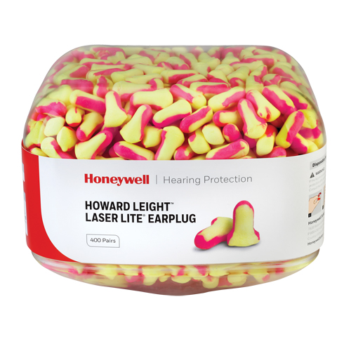 Bouchons d'oreilles jetables Laser Lite de Howard Leight, Vrac - Contenant Superchem Industries