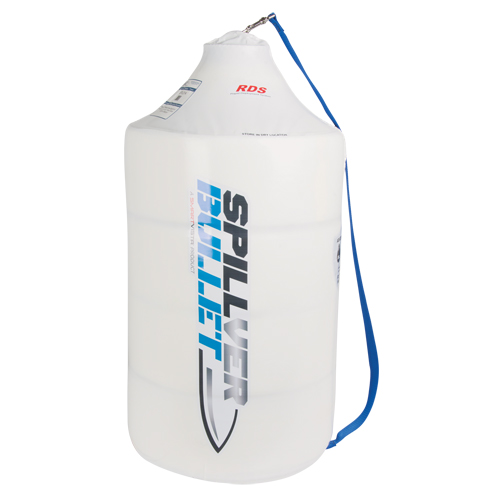Spillver Bullet Boom, Oil Only, 100' L x 5" W, 28 gal. Absorbancy Superchem Industries
