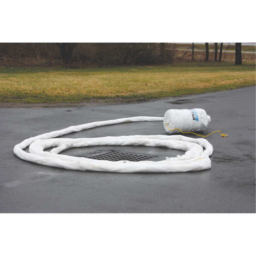 Spillver Bullet Boom, Oil Only, 100' L x 5" W, 28 gal. Absorbancy Superchem Industries