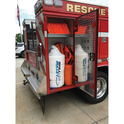 Spillver Bullet Boom, Oil Only, 100' L x 5" W, 28 gal. Absorbancy Superchem Industries