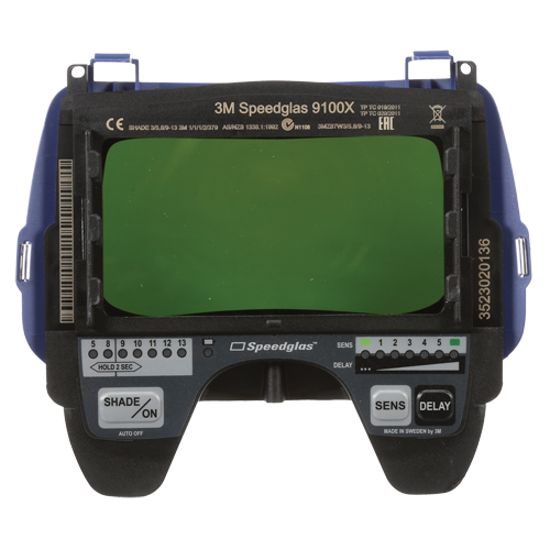 Filtre pour lentille de soudage auto-assombrissant Speedglas 9100X, 4-2/10" la x 2-1/10" h Champ de vision, Pour utilisation avec S&eacute;rie 9100 Superchem Industries