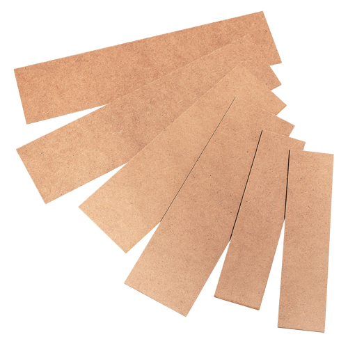Attelles, Polyvalent, Bois, Assorti, Classe 1 Superchem Industries