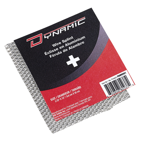 Dynamic Splints, Multipurpose, Aluminum Wire, 12", Class 1 Superchem Industries