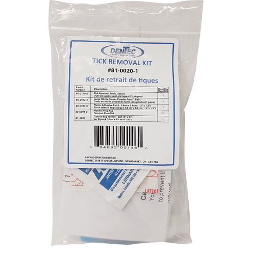 Tick Safety Kit, Class 1 Medical Device, Wallet Superchem Industries