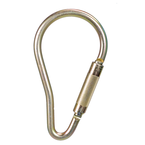 Carabiner, Steel, 5000 lbs Capacity Superchem Industries