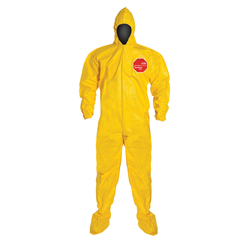 Combinaisons, Moyen, Jaune, Tychem 2000 Superchem Industries