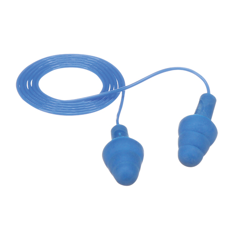 E-A-R UltraFit Metal-Detectable Earplugs, Corded, Regular, Bulk - Polybag, 25 NRR dB Superchem Industries