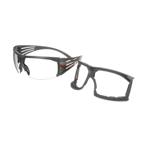 SecureFit 600 Series Safety Glasses with Gasket, Grey/Indoor/Outdoor Lens, Anti-Fog, ANSI Z87+/Meets/Exceeds CSA Z94.3 Superchem Industries