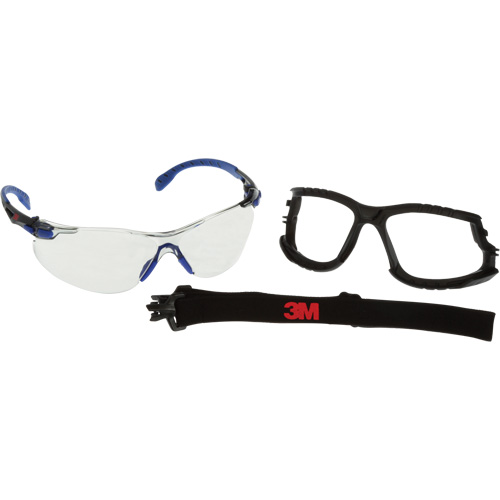 Ensemble de lunettes de s&eacute;curit&eacute; Solus, Lentille Int&eacute;rieur/ext&eacute;rieur, Antibu&eacute;e, R&eacute;pond ou surpasse la norme CSA Z94.3 Superchem Industries