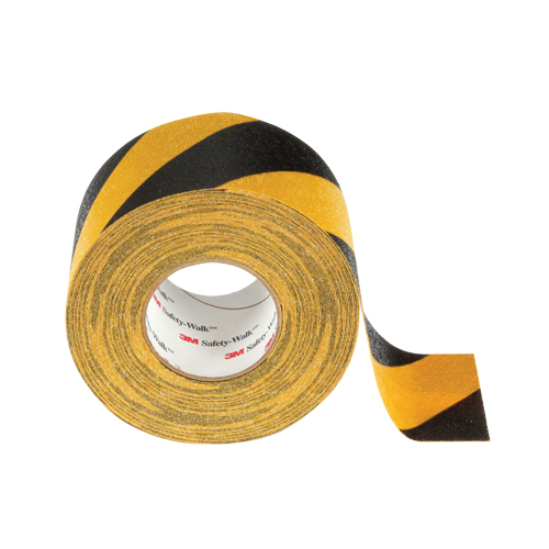 Safety-Walk 600 Series Anti-Slip Tape, 6" x 60', Black & Yellow Superchem Industries