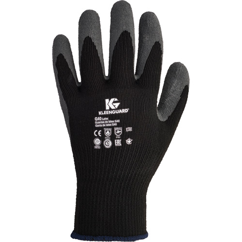 Gants polyvalents KleenGuard G40, 7/Petit, R&ecirc;vetement Latex de caoutchouc, Calibre 10, Enveloppe en Polyester/Coton Superchem Industries