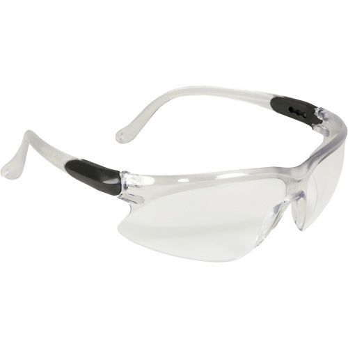 Lunettes de s&eacute;curit&eacute; &eacute;conomiques Visio de KleenGuard, Lentille Transparent, Anti-&eacute;gratignures, ANSI Z87+/R&eacute;pond ou surpasse la norme CSA Z94.3 Superchem Industries