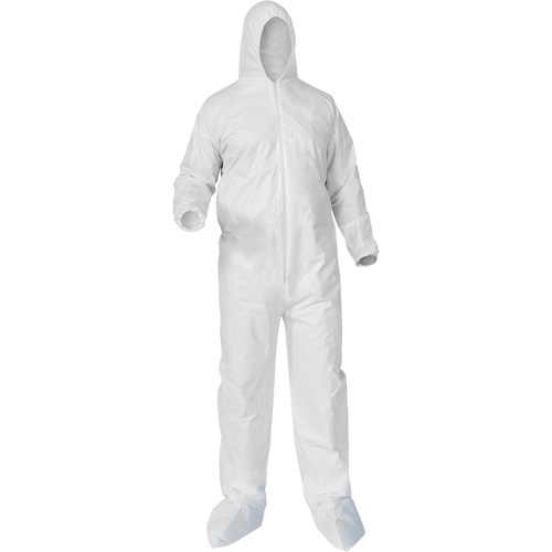 Combinaisons Kleenguard A35, 2T-Grand, Blanc, Microporeux Superchem Industries
