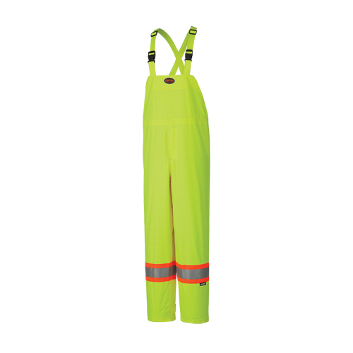 5597 Salopette de s&eacute;curit&eacute; l&eacute;g&egrave;re 150D, Polyester, Grand, Jaune lime haute visibilit&eacute; Superchem Industries
