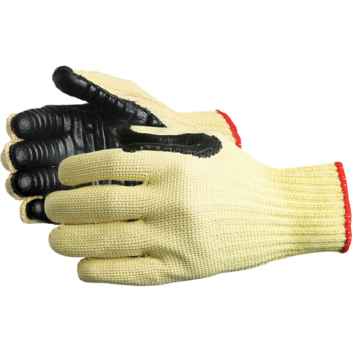 Vibrastop Vibration-Dampening Gloves, Size Large, Synthetic Palm Superchem Industries